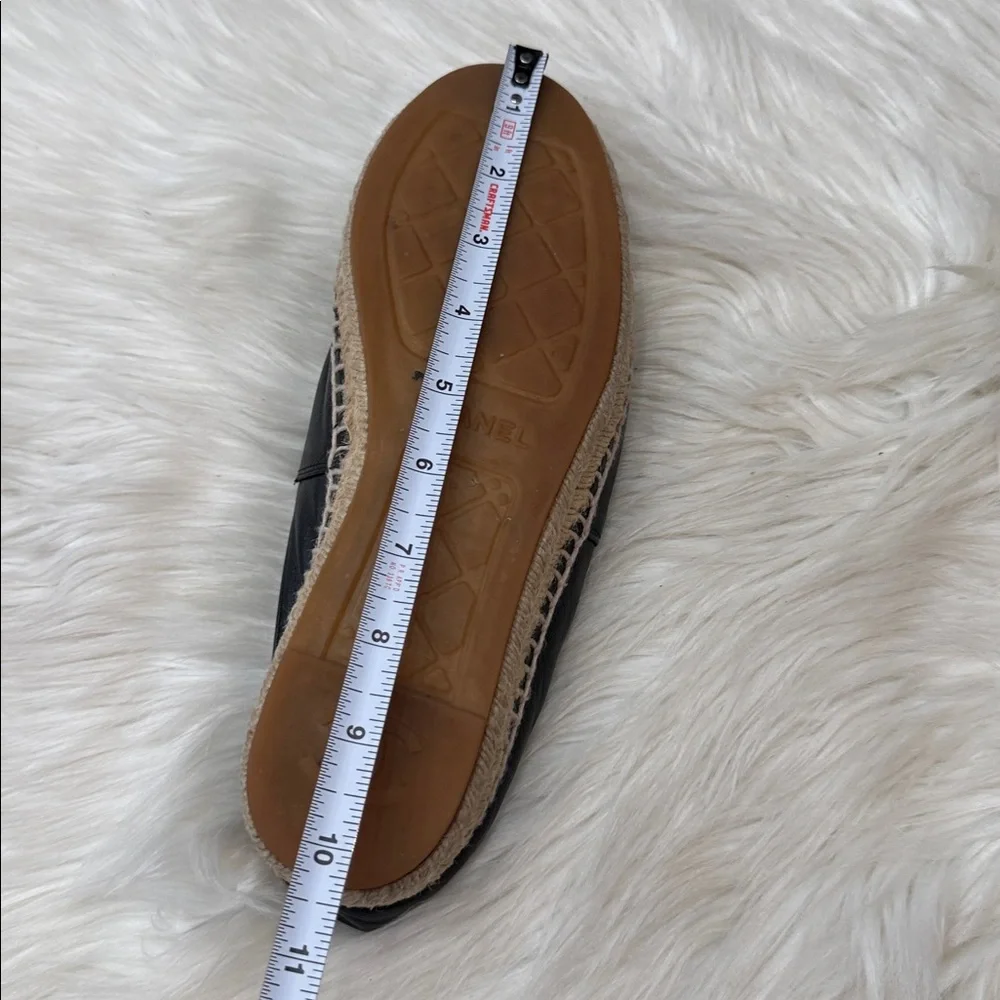 CHANEL Lambskin CC Espadrilles